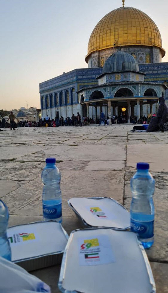 «أمانة الأوقاف».. إفطار صائم في المسجد الأقصى